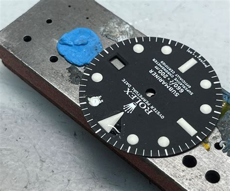 watch dial refinishing